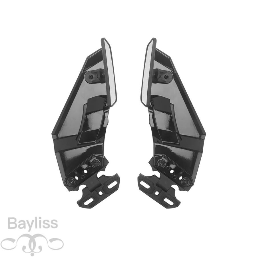 カワサキニンジャ用バックミラー zx25r zx25rr zx4r zx4rr zx6r