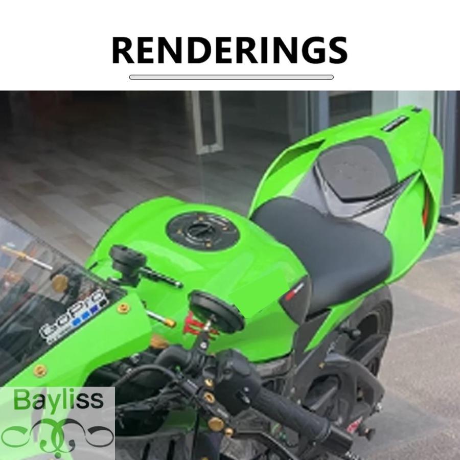 並行輸入品】 バイクリアウイングカワサキ ZX-4R ZX-4RR ZX4RR