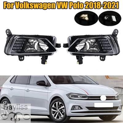 並行輸入品】 フォルクスワーゲンポロ2018-2023ヘッドライト