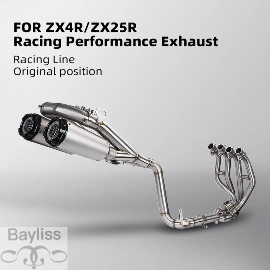 並行輸入品】 Zx4r zx4rrレーシング 高性能 デュアルアウトレット