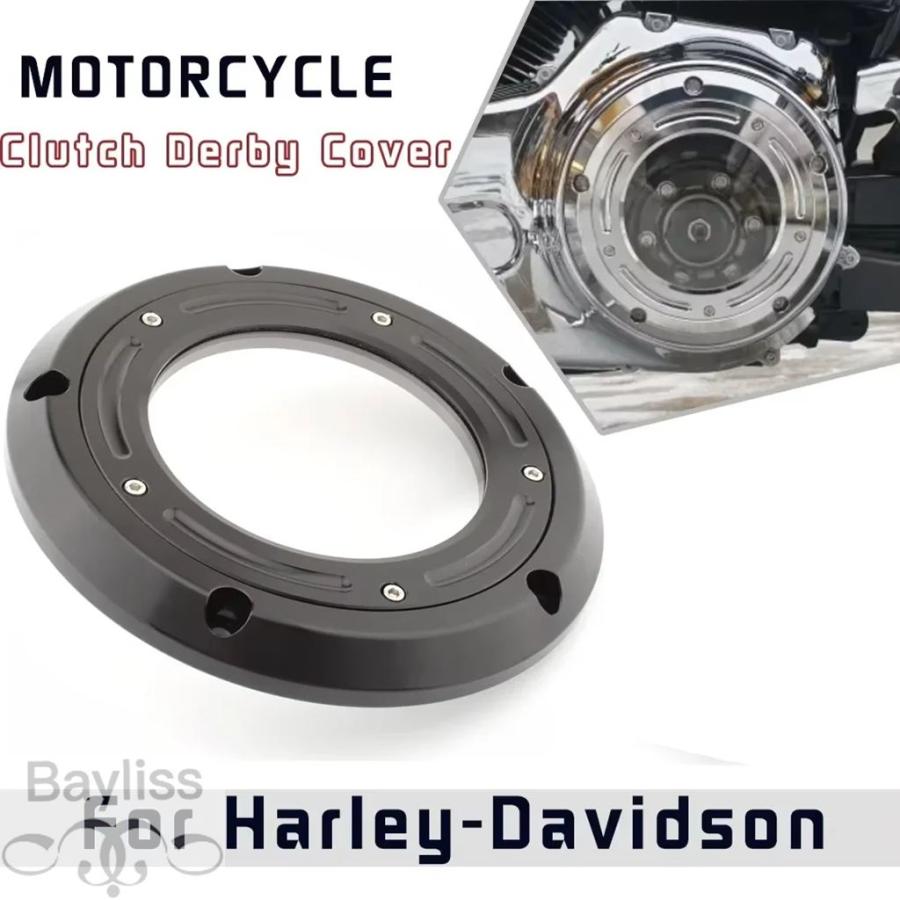 並行輸入品】 バイク 5 穴ダービーカバーハーレー FXSTB FXS FXDL FXDC