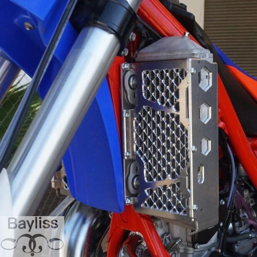 並行輸入品】バイクアクセサリーラジエーターグリルガードカバー保護