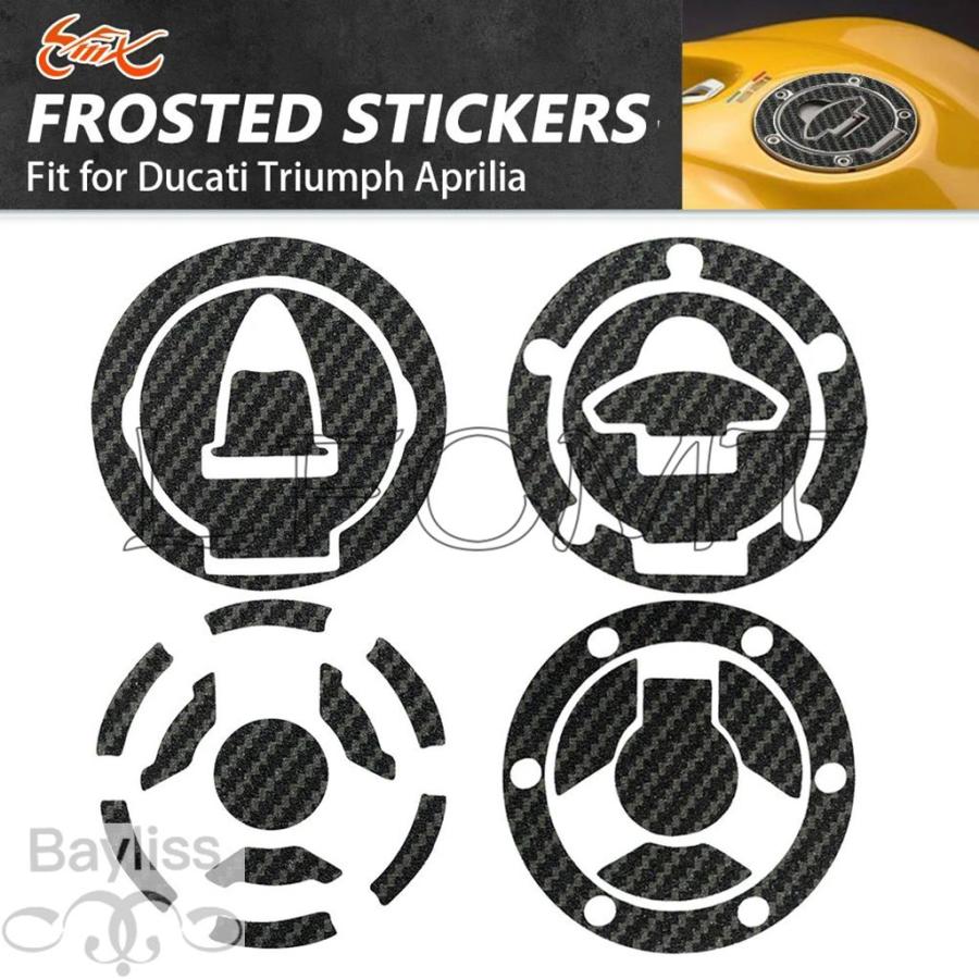 並行輸入品】バイクタンクキャップつや消しデカールステッカー