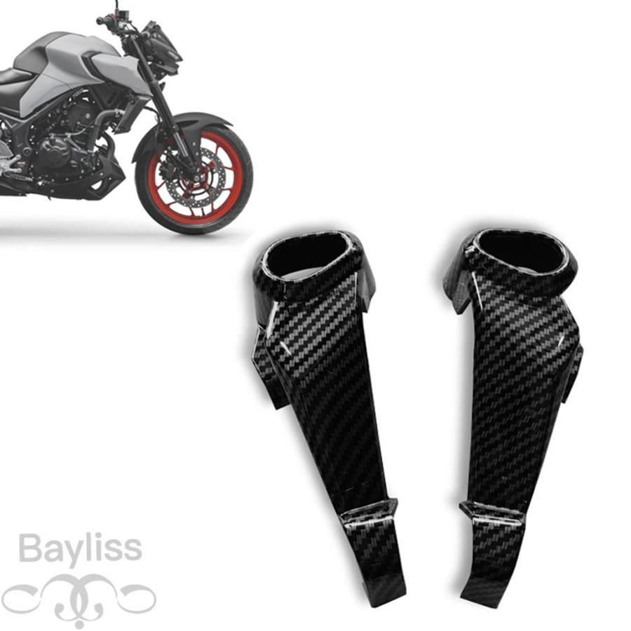 並行輸入品】MT03 バイクアクセサリーカーボンフロントヘッドライト