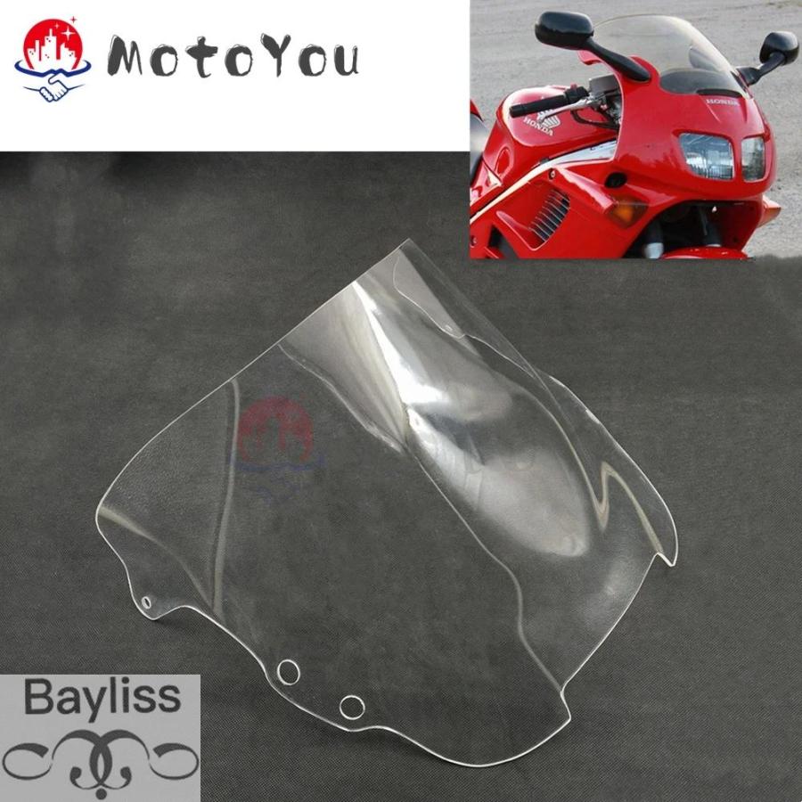 のこ 並行輸入品】ホンダバイク 二輪用フロントガラス ホンダvfr 750 f RC36