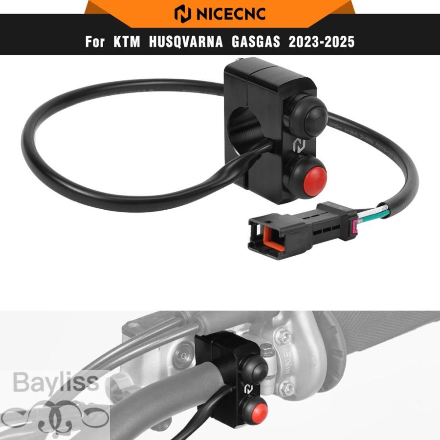並行輸入品】NICECNC KTM EXC 300 2024 2025 スタートキルストップ