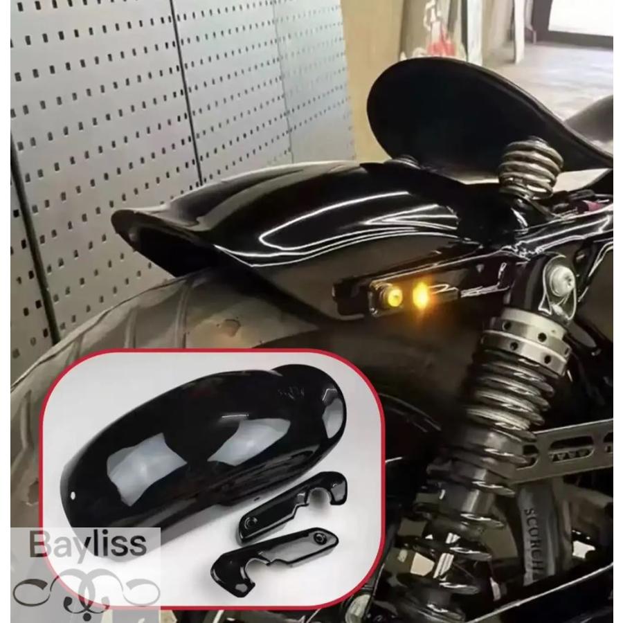 並行輸入品】バイクリアフェンダーマッドガードショートマッドガード