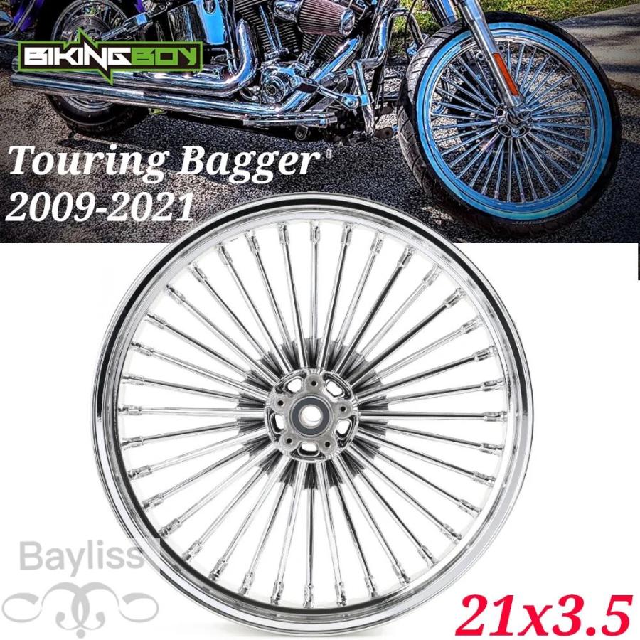 並行輸入品】21 インチ3.5インチ フロントホイールリムツーリング