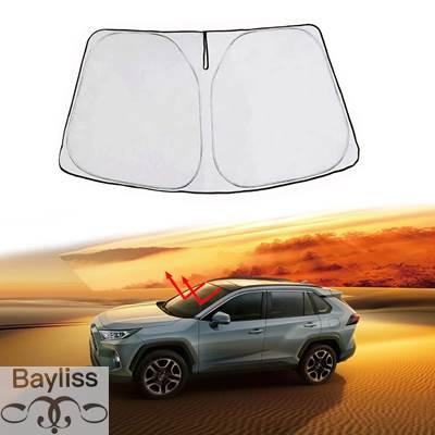 並行輸入品】 Rav4用フロントウィンドウサンシェード 折りたたみ式