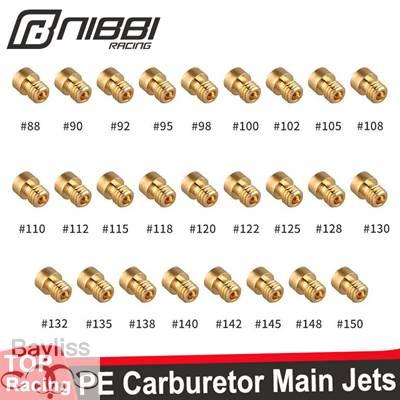 並行輸入品】 NIBBI 6/10 個バイク PE キャブレターメインジェット M5