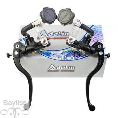 並行輸入品】 汎用 Adelin バイクラジアル取付ブレーキマスター