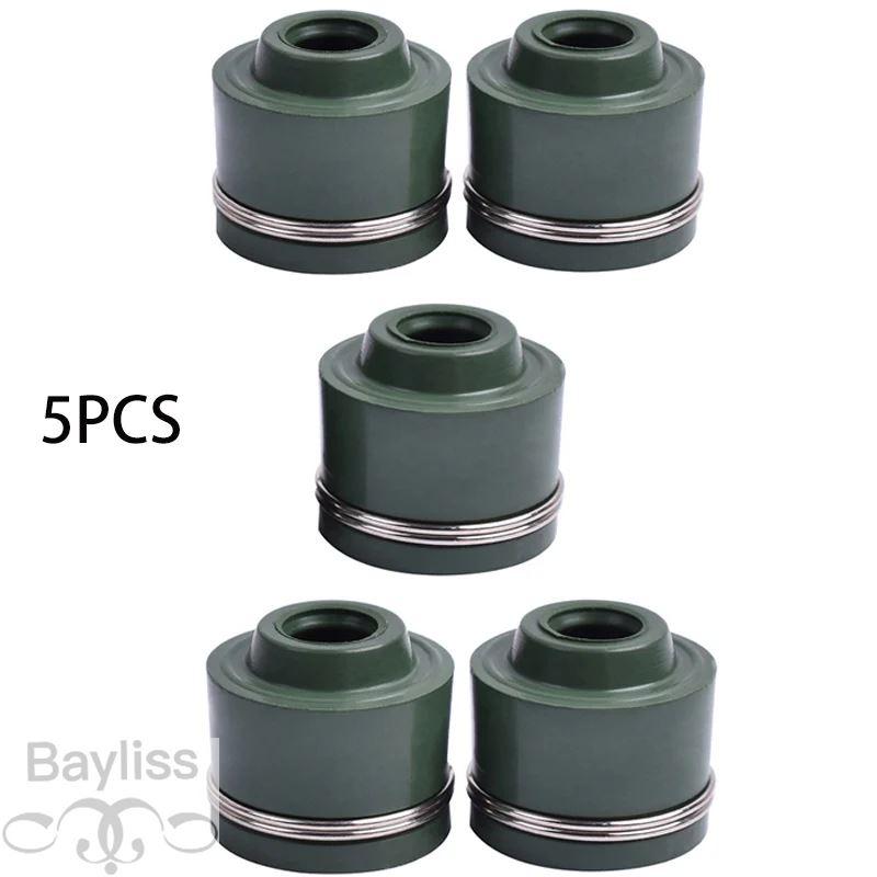 並行輸入品】5pc 3.15 mmバルブステムオイルシールスズキ GSF250 74A