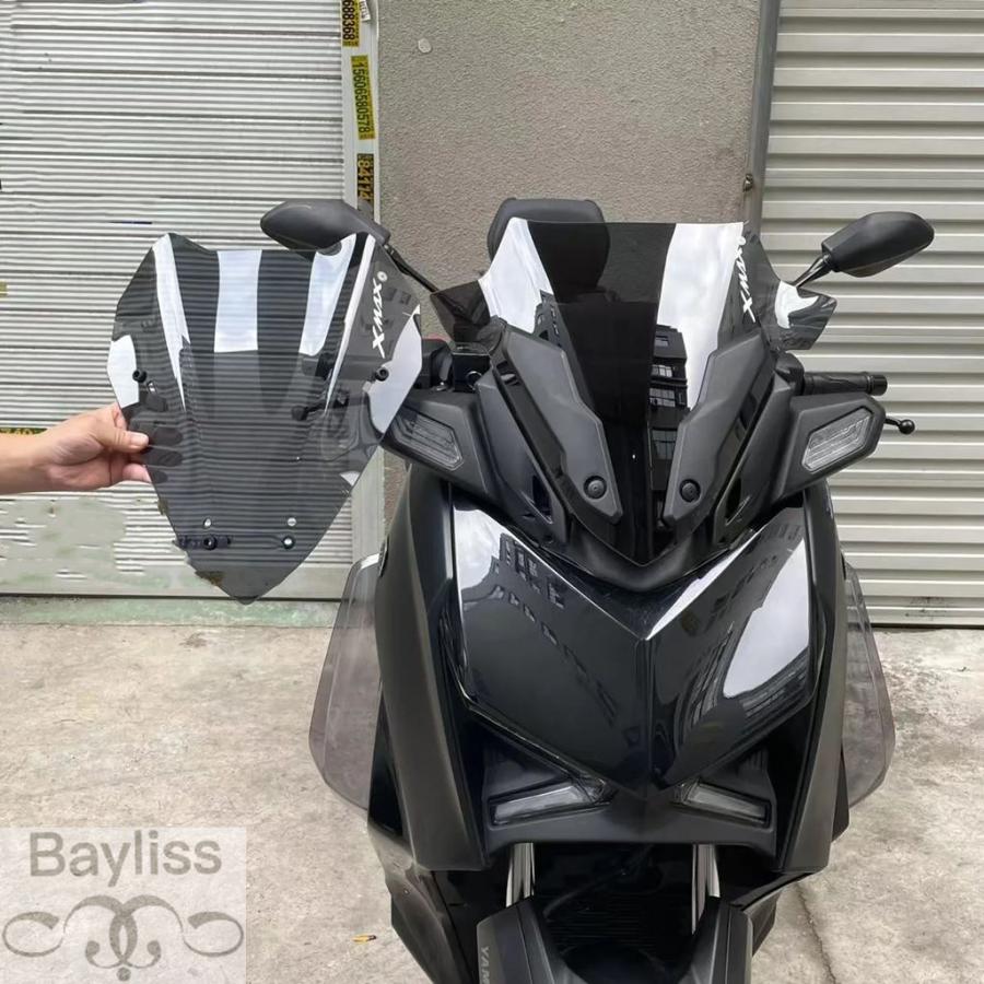 並行輸入品】バイクフロントガラス xmax 250 300 2024 300用フロント