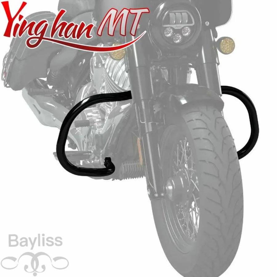 並行輸入品】バイククラッシュバー インディアンチーフボバーエンジン