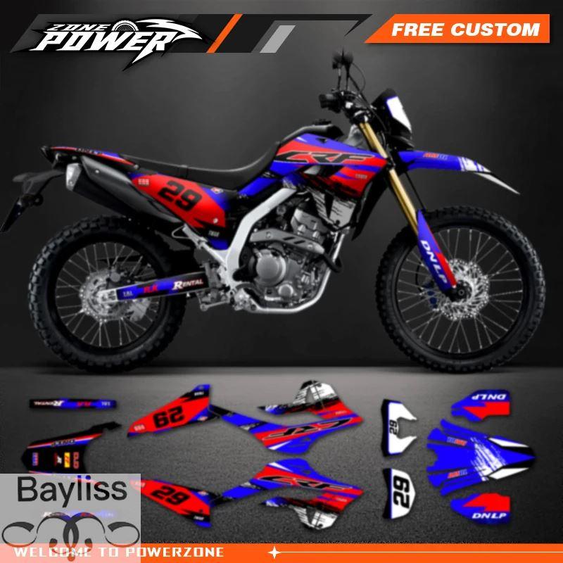 並行輸入品】Powerzone ホンダ CRF バイクグラフィックデカール