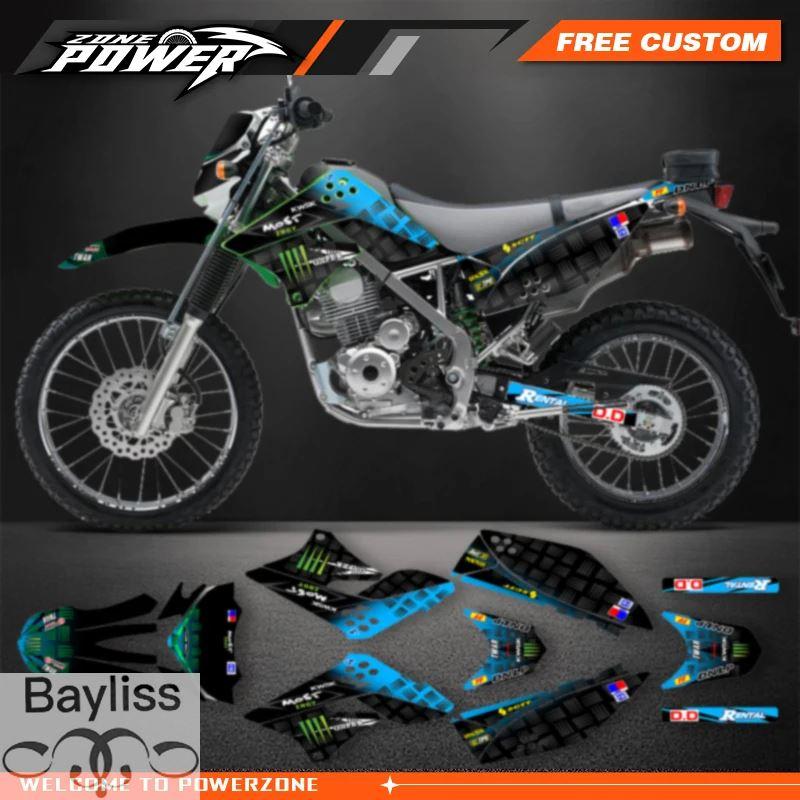 並行輸入品】パワーゾーン KLX 新スタイルグラフィックカワサキ KLX125