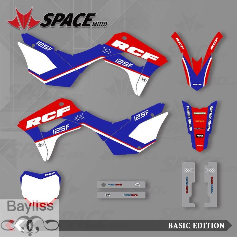 並行輸入品】スペースホンダ 19-21CRF125F バイクグラフィック背景 