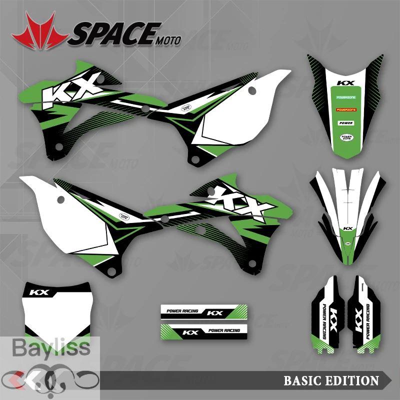 並行輸入品】スペースモト グラフィック背景デカールステッカー バイク