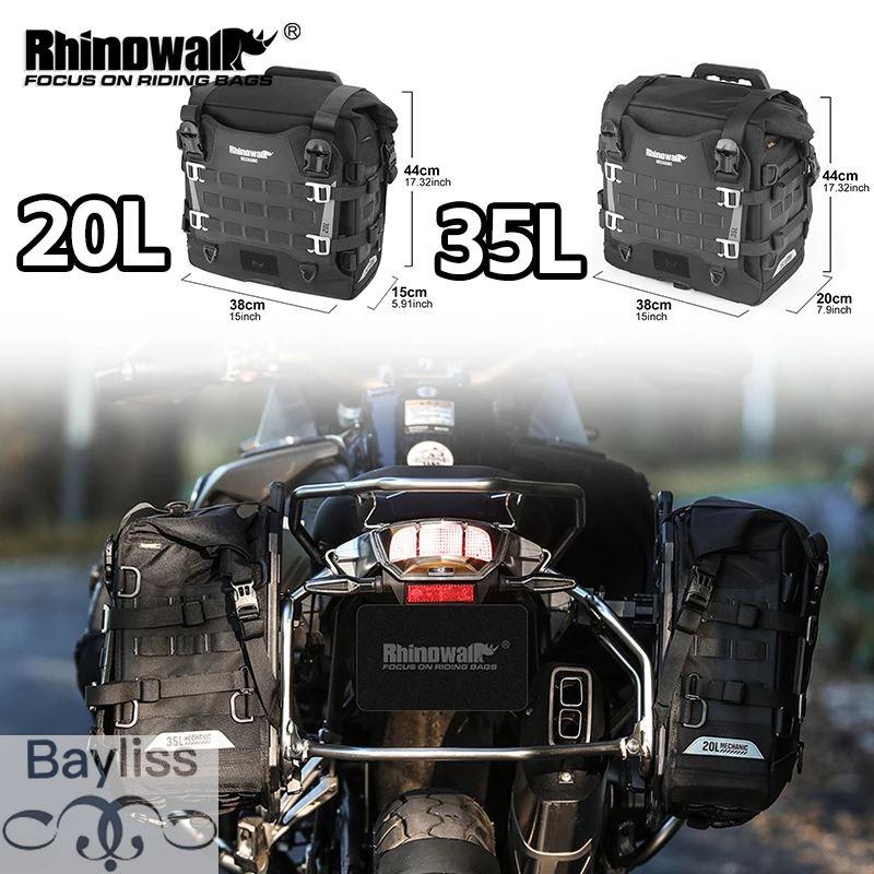 並行輸入品】ライノウォーク バイク サイドバッグ 防水 35L 20L