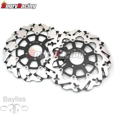 【並行輸入品】 スズキ用フロントブレーキディスクブレーキローター 320mm k1 k2 gsxr 600 750 gsxr 1000 tl 1000 s 1200 gsx 1300 r gsx1300r hayabussx 1400の画像