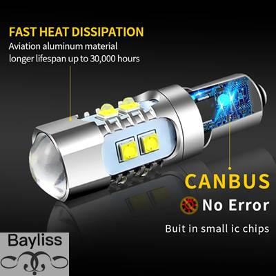 並行輸入品】 2個canバスエラーしledクリアランスライトパーキング電球