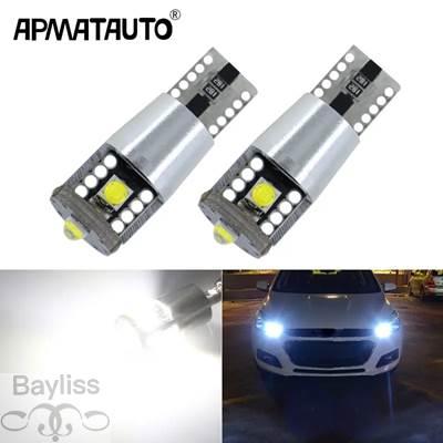 並行輸入品】 Apmatauto 2x CANbus T10 W5W 194 Led