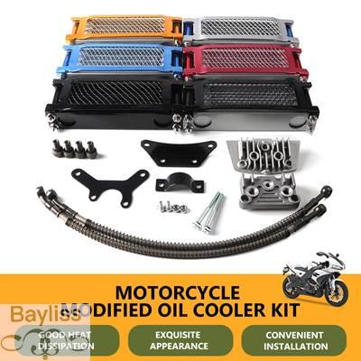 並行輸入品】 バイク用汎用オイルクーラーキット バイク 二輪オイル