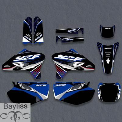 並行輸入品】 ヤマハ-モトクロス用フル背景ステッカー yzf 250 450 