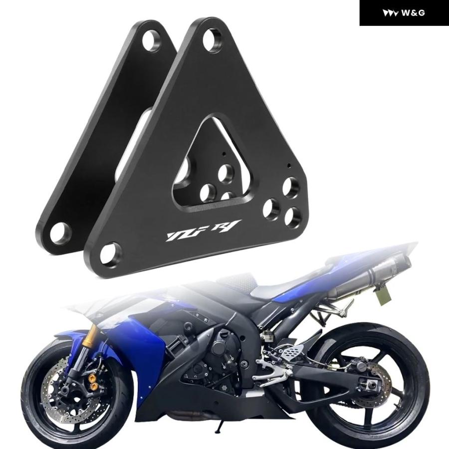 BikeFairings Shark Attack光沢のある青い蛍光黄色のエクステリア
