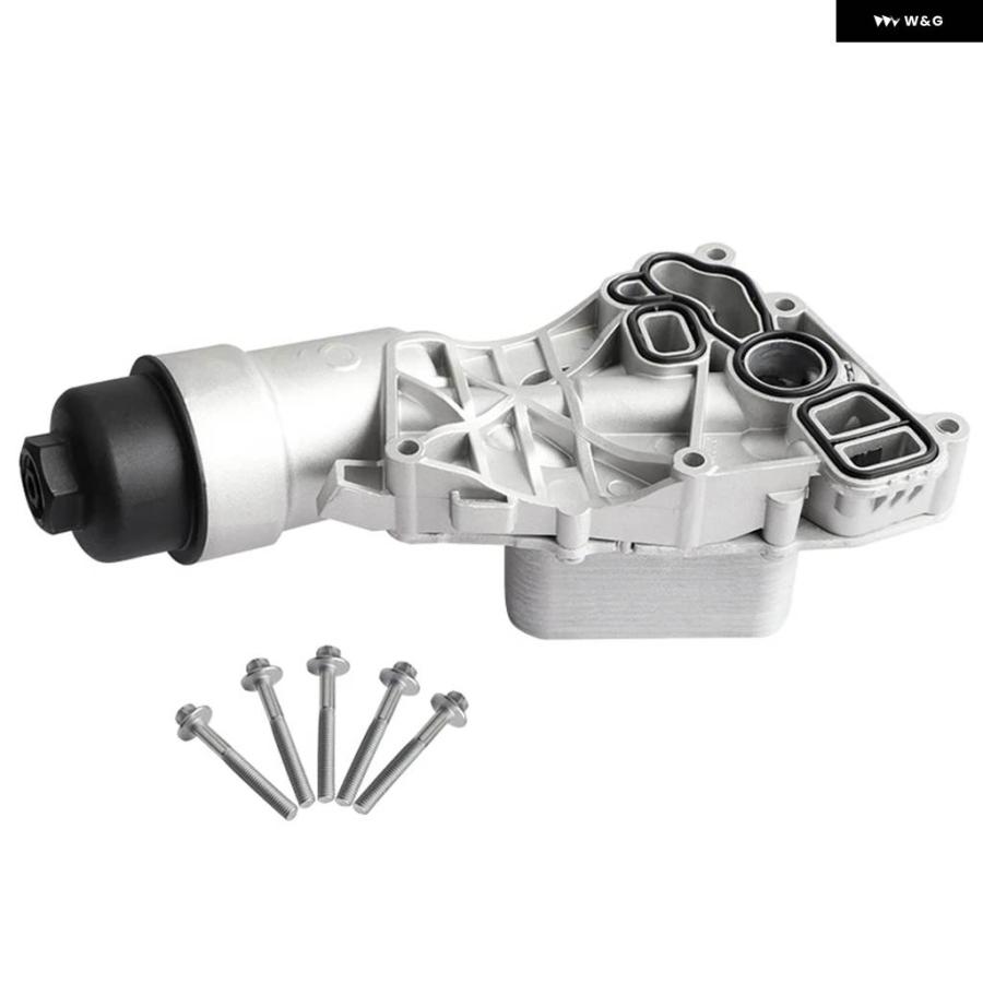 オイルクーラー•オイルフィルターAssy 11428585235 並行輸入品】 11428585235 11428511391 アルミ エンジン オイル