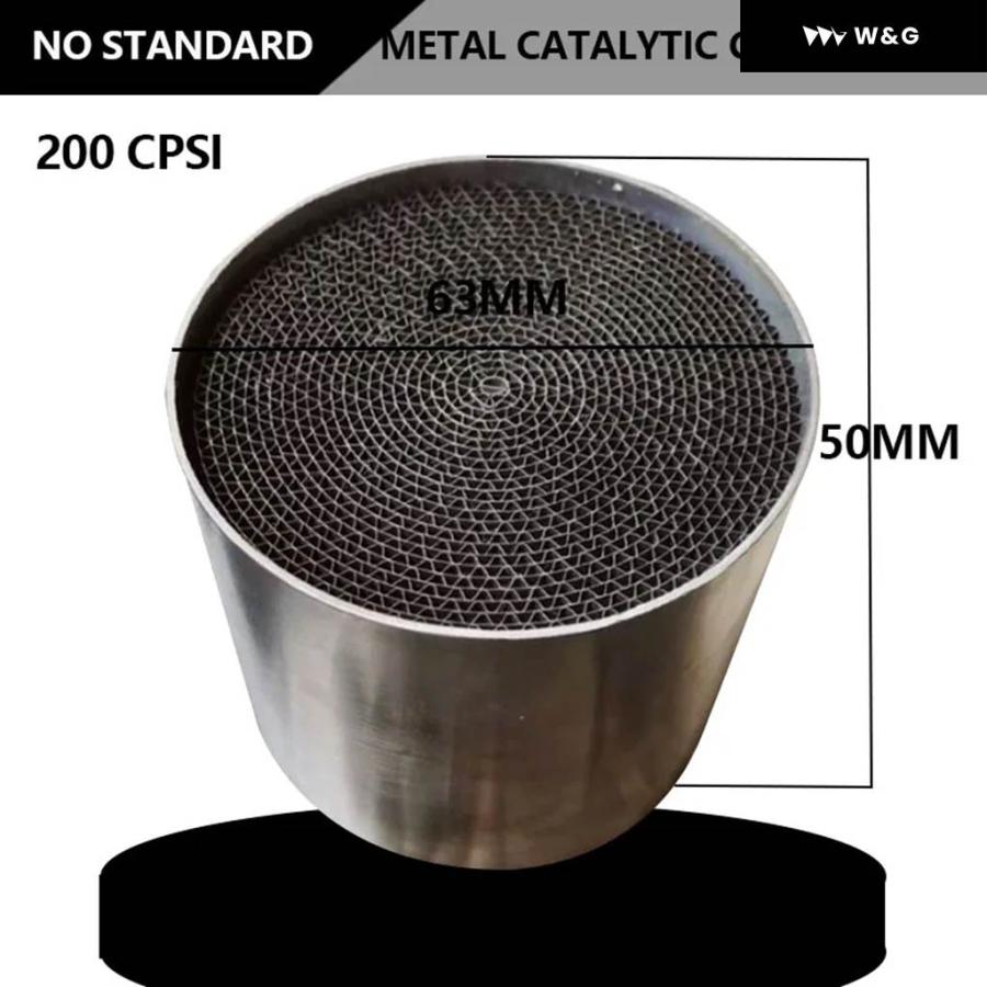 並行輸入品】 メタル 63*50MM 200CPSI スタンダードコーティングなし