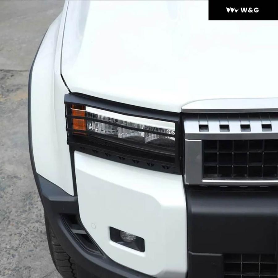 並行輸入品】 ヘッドライト ガードカバー トヨタ ランドクルーザー 250