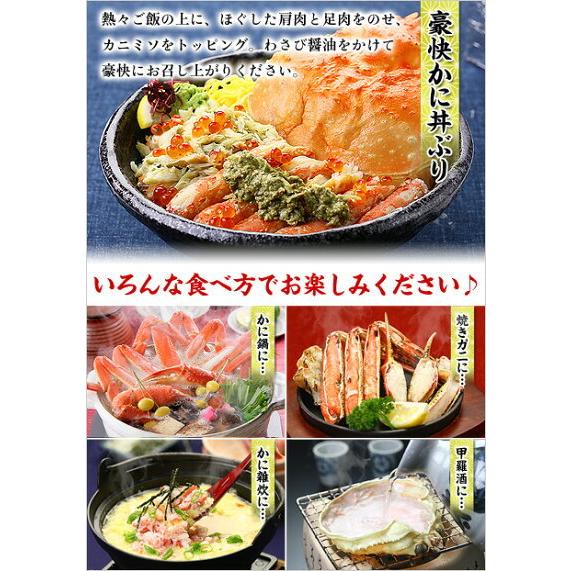 カニ かに 蟹 ズワイガニ 姿 ボイルずわい蟹姿 750g前後×4尾入
