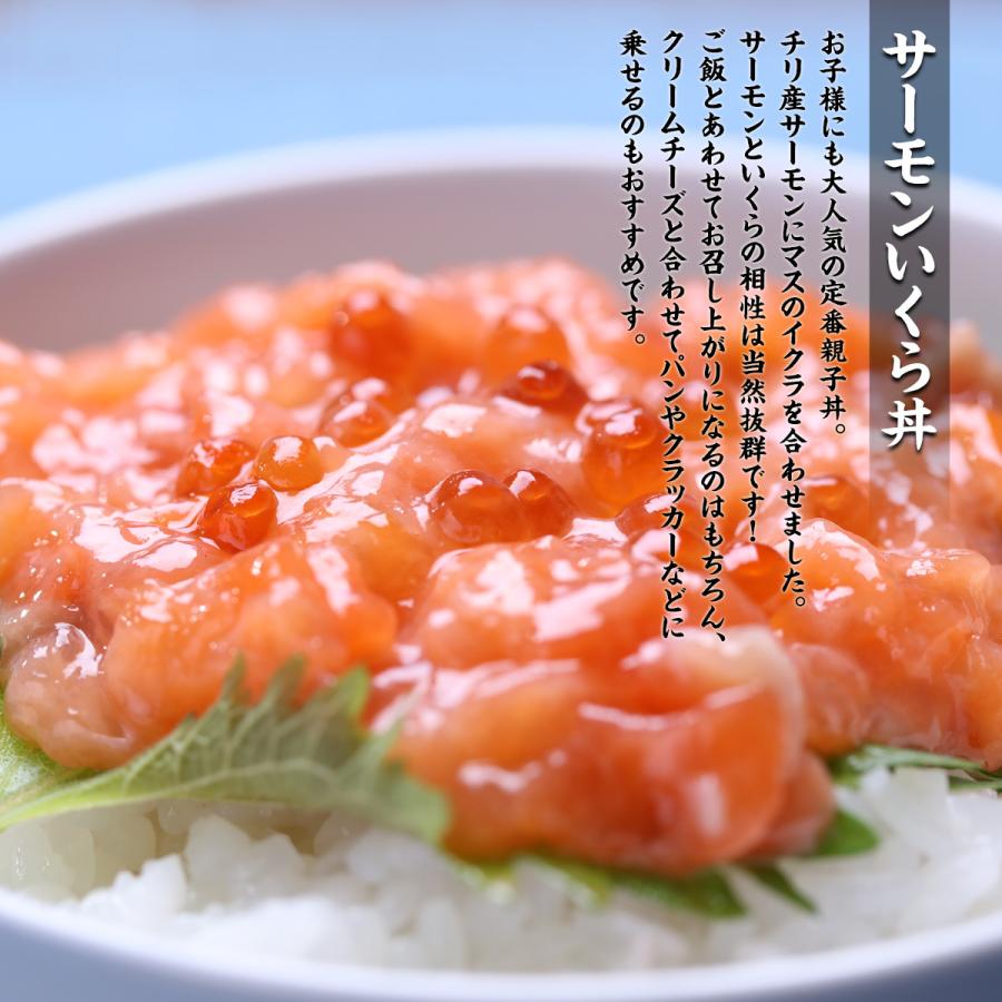 サーモンいくら丼（2食入×2パック） サーモン いくら トラウト 個食タイプ 時短5分 ポイント利用 爆買 |  | 02