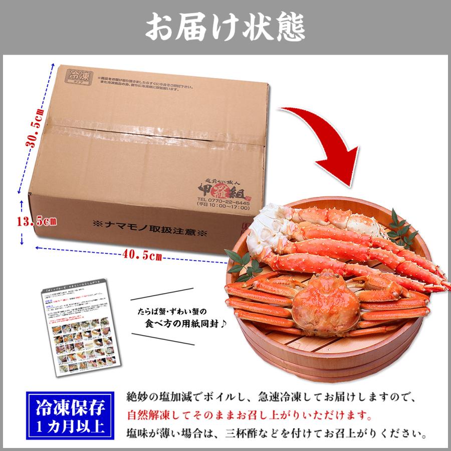 カニ かに 蟹 タラバ蟹・ずわい蟹食べ比べセット (ずわい蟹 たらば蟹