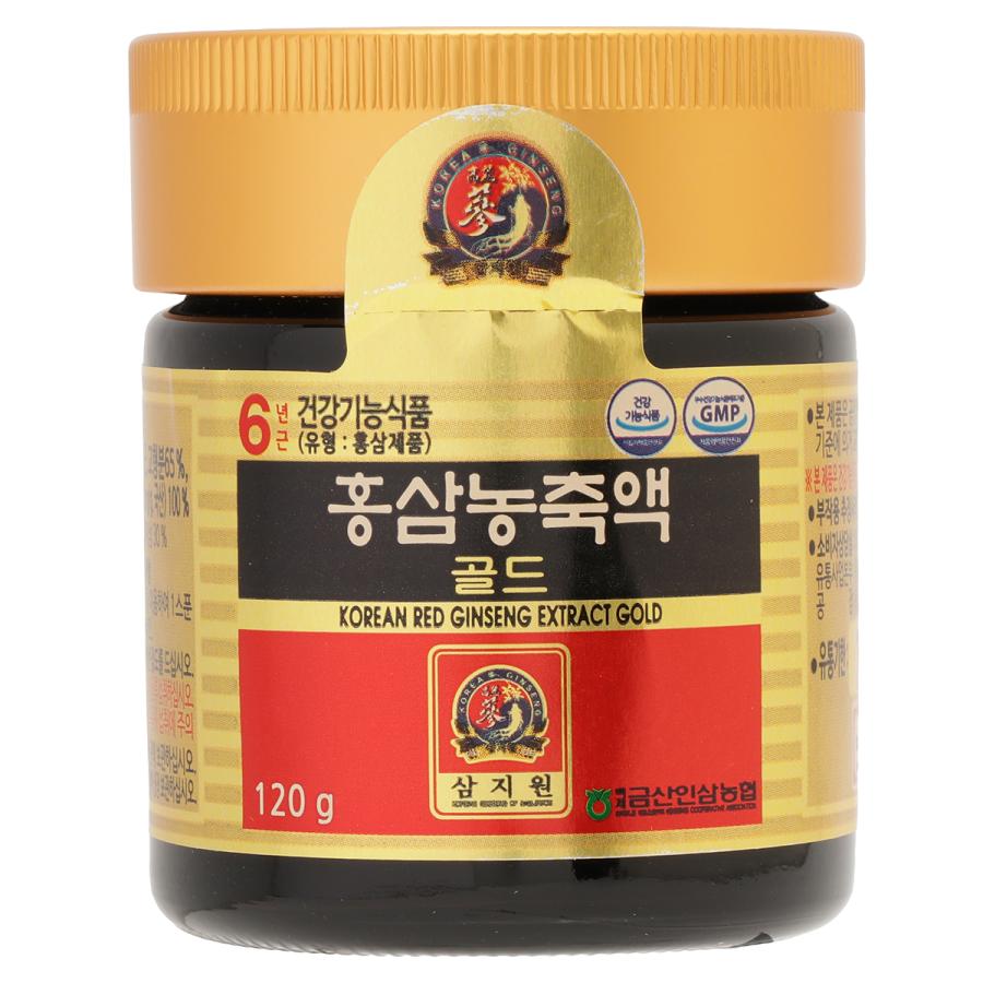 参之元 6年根・高麗紅参濃縮液GOLD(120g)/ 紅参エキス 百済 参之元 6年根・高麗紅参濃縮液GOLD(120g)/ 紅参エキス 百済