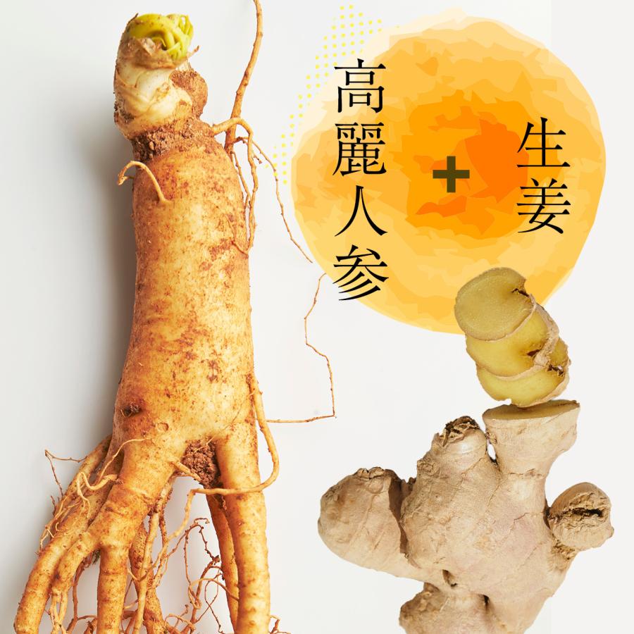 高麗人参しょうが茶 PREMIUM（20包）／ 高麗紅参茶 高麗人参茶