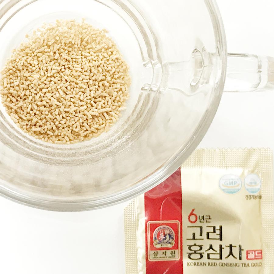 参之元 高麗人参茶 6年根・高麗紅参茶GOLD (3g×20包) ／錦山人参農協