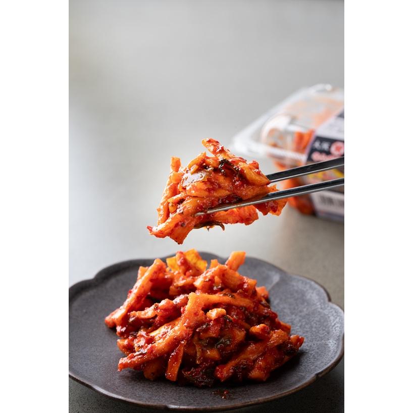 冷蔵】梅しそ割干大根キムチ（200g） : 黄さんの手作りキムチ高麗食品