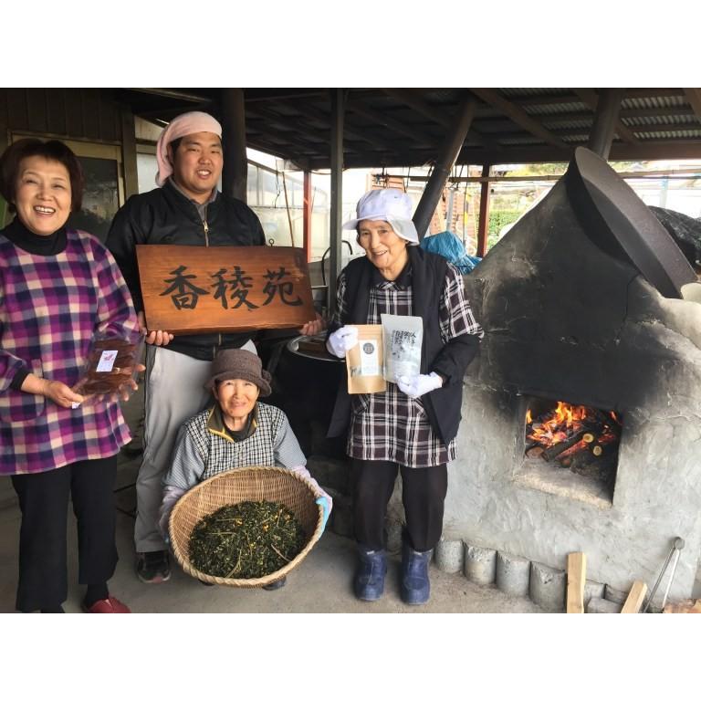 ハブ茶　国産　高知県産　無添加　無農薬　鉄釜茶はぶ茶　茶葉７０ｇ　お得な５袋セット　ノンカフェインお茶　原材料に本物のはぶ草使用｜kouryouen｜05