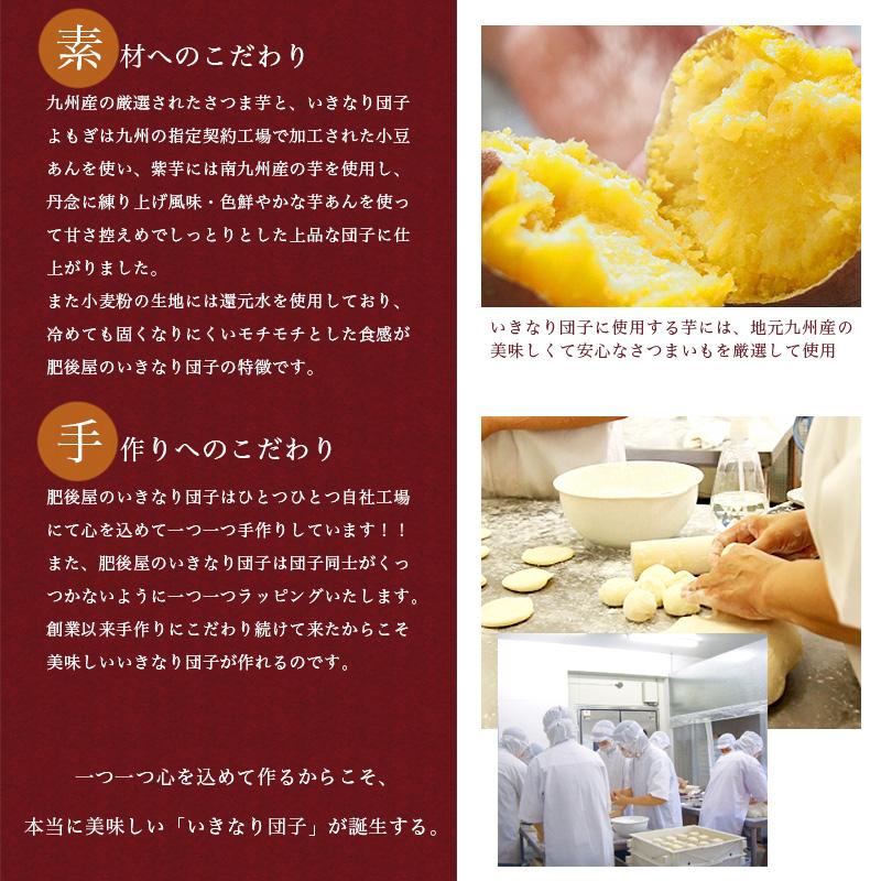 だんご いきなり団子(熊本名物) ギフト プレーン味×10個セット 送料無料 (一部地域を除く)敬老の日 暑中見舞い|kousa-youmanzyou|03