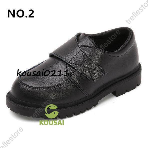 フォーマル シューズ 男の子 おしゃれ 子供靴 キッズシューズ ドレスシューズ 革靴 かわぐつ スーツ用 キッズ 発表会 結婚式 七五三 紳士靴入学式 | ブランド登録なし | 02