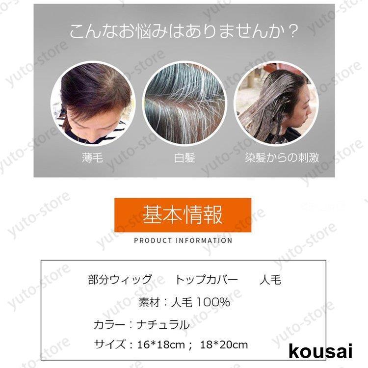 【自然な見た目！高品質メンズ部分カツラ】 ウィッグ メンズ センター分け メンズウィッグ 真ん中分け