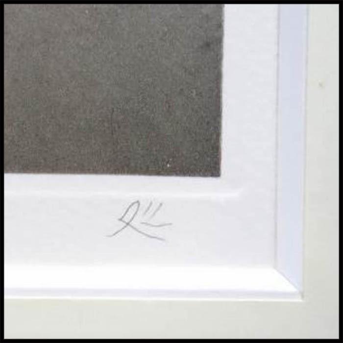 加山又造 『 ガウンの裸婦'84-2 』 版画 銅版画 ドライポイント