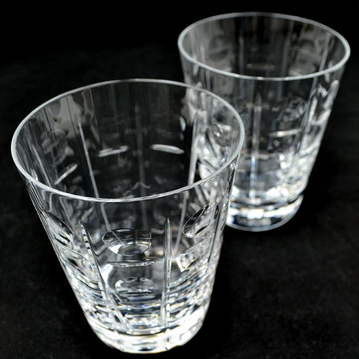 エキノックス Baccarat バカラ ロックグラス タンブラー グラス 2点