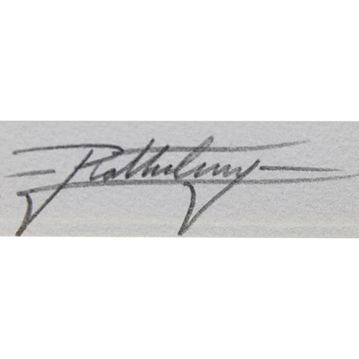 ジョン・ラッテンベリー John Rattenbury ed.54/195 サイン入り シルク