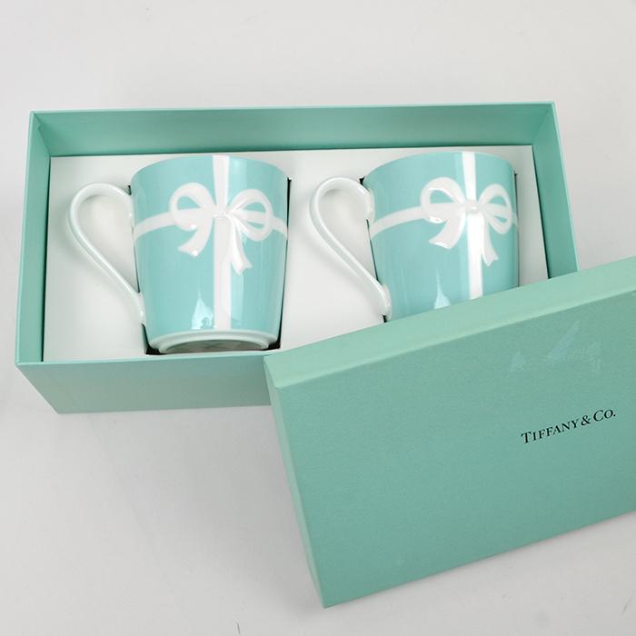 Tiffany&Co. ティファニー ブルーボックス マグカップ ペア セット ボックス ギフト プレゼント 2個セット 洋食器 陶器｜kousei-brand｜02