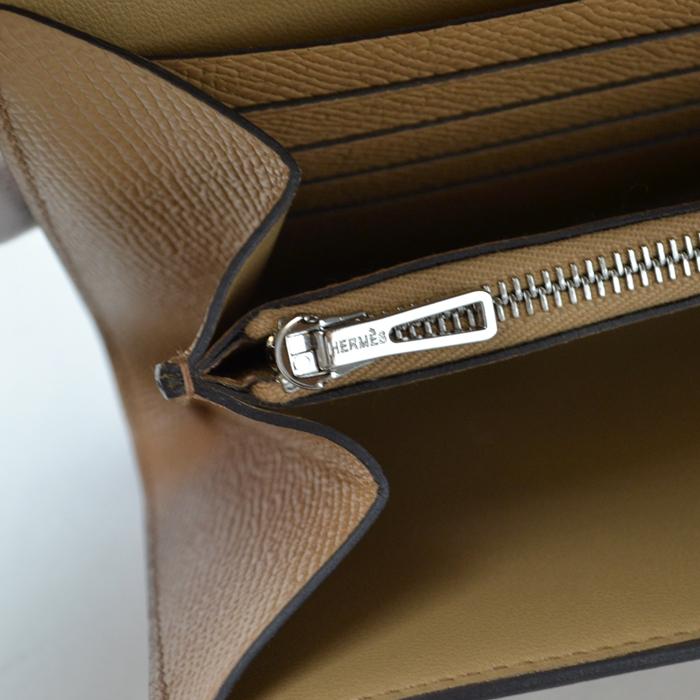 美品 エルメス HERMES コンスタンスロング トゥーゴー 二つ折り 長財布 エプソン ナタ U刻印 シルバー 金具 VLP 90270923 HERMES - 美品 エルメス HERMES コンスタンスロング トゥーゴー 二