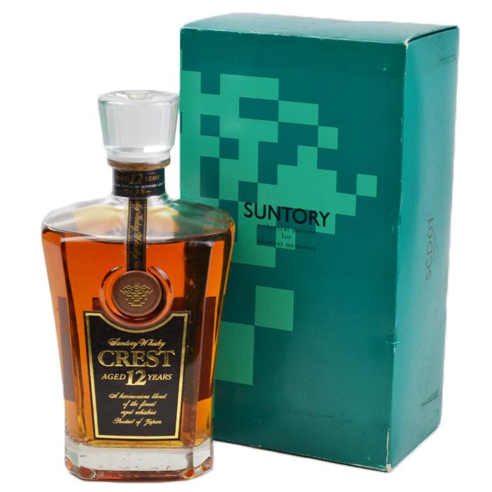サントリー ウイスキー CREST クレスト 12年 デキャンター SCD01