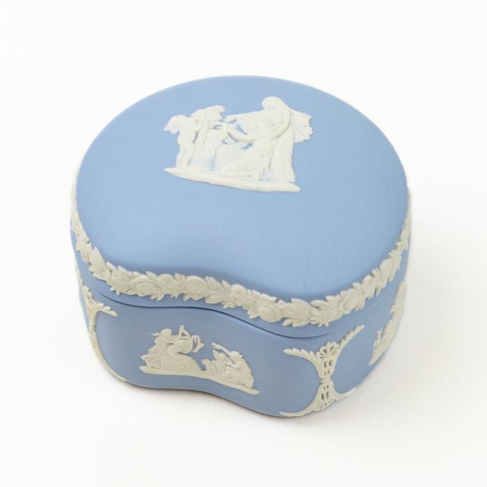 WEDGWOOD（ウェッジウッド） ジャスパー 陶器 トレイ ボックス 小物
